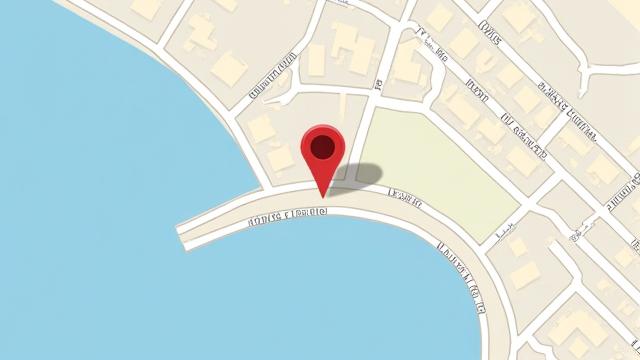 Mappa della sede di Blu Profondo a Salerno, Via del Faro